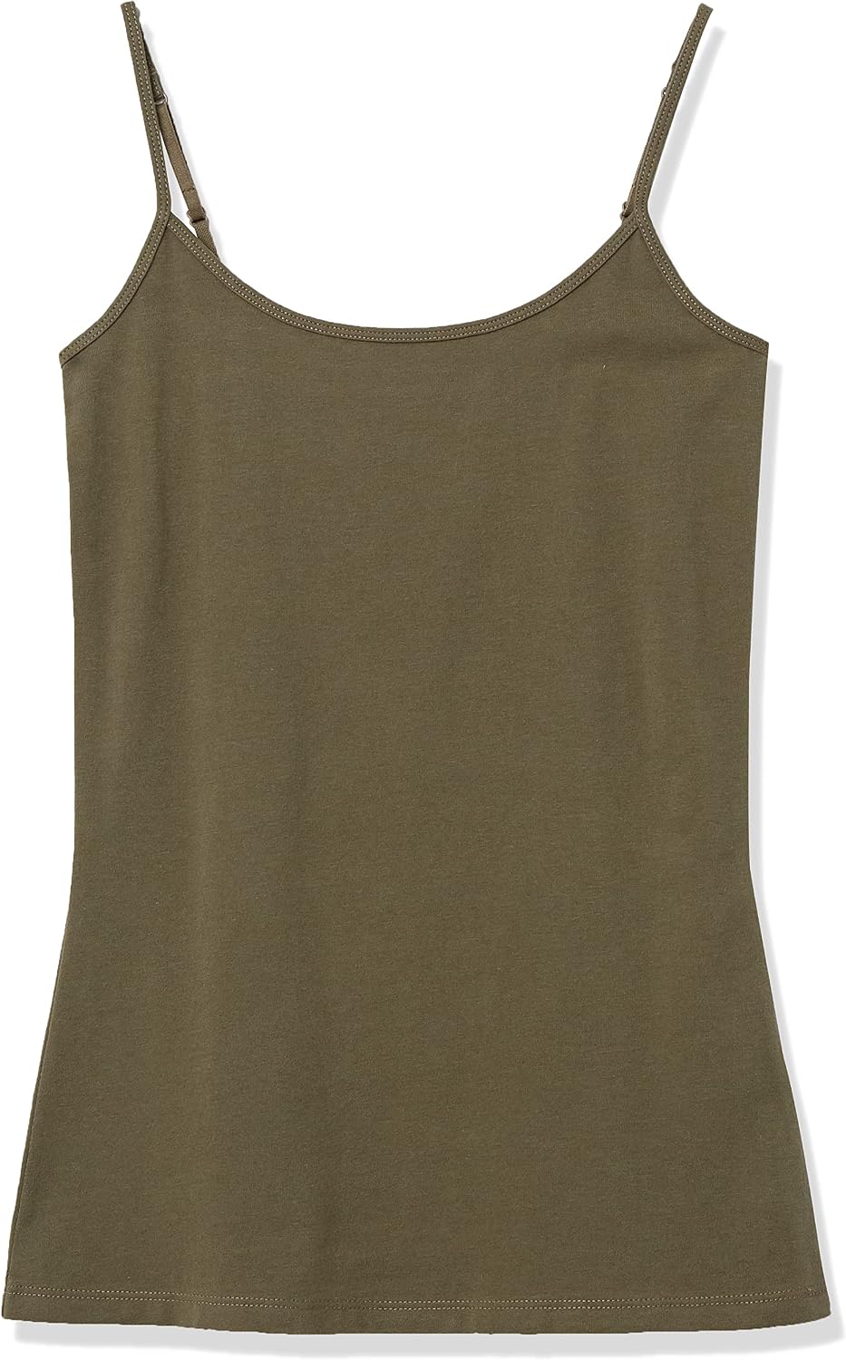 Amazon Essentials Women's Slim-Fit Camisole for Layering and Everyday Wear, Pack of 4