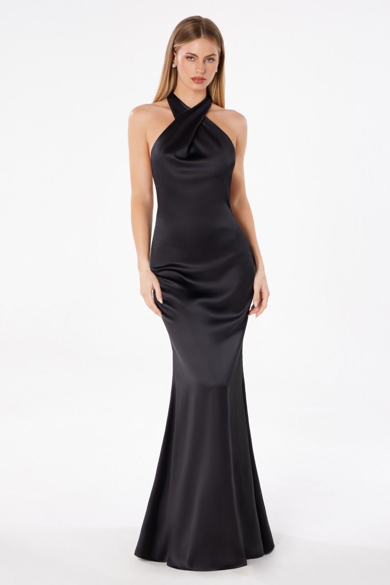 Elegant Beaded Embellished A-Line Long Formal Prom Evening Gown CDT2005